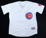 Addison Russell Signed Chicago Cubs Majestic Authentic Jersey (JSA) 2016 Champs