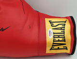 Roberto Duran Autographed Signed Red Everlast Boxing Glove LH PSA/DNA #AC72007
