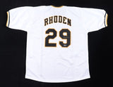 Rick Rhoden Signed Pittsburgh Pirates Jersey (TSE)2xAll Star Pitcher 1976 & 1986