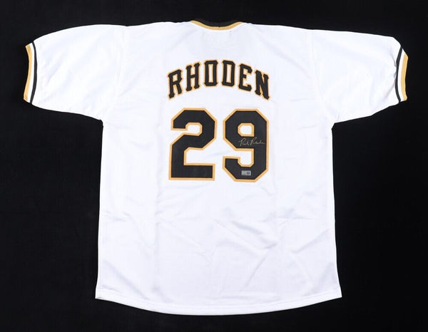 Rick Rhoden Signed Pittsburgh Pirates Jersey (TSE)2xAll Star Pitcher 1976 & 1986