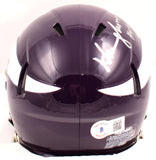 Warren Moss Autographed Minnesota Vikings 83-01 Speed Mini Helmet-Beckett W Holo