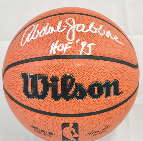 Kareem Abdul-Jabbar Autographed NBA Wilson Basketball HOF - Beckett Holo