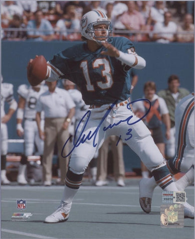 Dan Marino Miami Dolphins Autographed 8x10 Photograph - Tristar