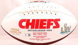 Joe Montana Autographed Kansas City Chiefs Logo Football - Beckett Hologram