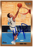 Mark Price Autographed/Signed 1998-1999 Topps #75 Trading Card Beckett 52516