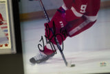 Sergei Fedorov Signed Photo with 2 Cards (Frame as is) (PSA COA)