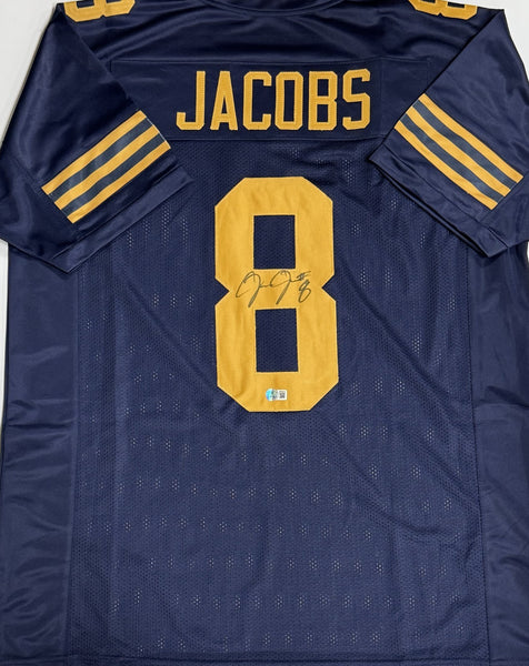 Packers Running Back JOSH JACOBS Signed Custom Replica Acme Jersey AUTO - BAS
