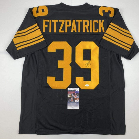 Autographed/Signed Minkah Fitzpatrick Pittsburgh Color Rush Football Jersey JSA