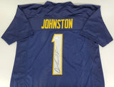 Quentin Johnston Signed San Diego Chargers Jersey (Beckett) 2023 1st Round Pick