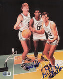 Bill Walton & Robert Parish Autographed 8x10 Photo Celtics Beckett QR #BS30288