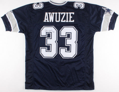 Chidobe Awuzie Signed Cowboys Jersey (TSE COA) Dallas 2017 #2 Pick Cornerback