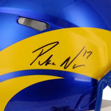 Puka Nacua Los Angeles Rams Autographed Riddell Speed Authentic Helmet