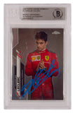 Charles Leclerc Signed 2020 Topps Chrome Formula 1 #4 - BGS Authentic