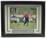 Jack Nicklaus Signed Framed 8x10 Golf Photo BAS AC16600