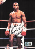 Sugar Ray Leonard Autographed 5x7 Photo "John Peace" Beckett BAS QR #BR84856