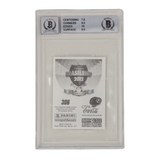 Neymar Jr Signed 2012 Panini Campeonato Brasileiro Stickers #306 - BGS 8 AUTO 10