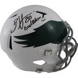Brian Dawkins Autographed Philadelphia Eagles F/S Helmet Insc. Beckett 49149