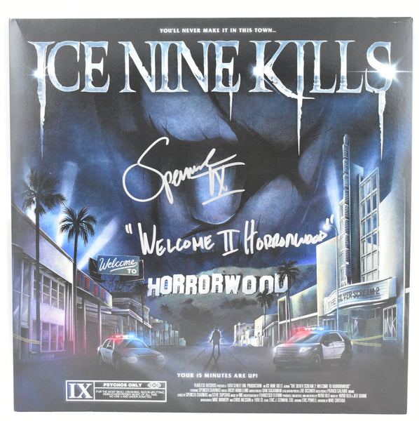 Spencer Charnas Autographed Ice Nine Kills Vinyl Welcome II Horrorwood Beckett