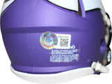 Adrian Peterson Signed Minnesota Vikings Speed Mini Helmet 2007 ROY BAS 37336
