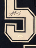 FRAMED DALLAS COWBOYS LEIGHTON VANDER ESCH AUTOGRAPHED SIGNED JERSEY JSA COA
