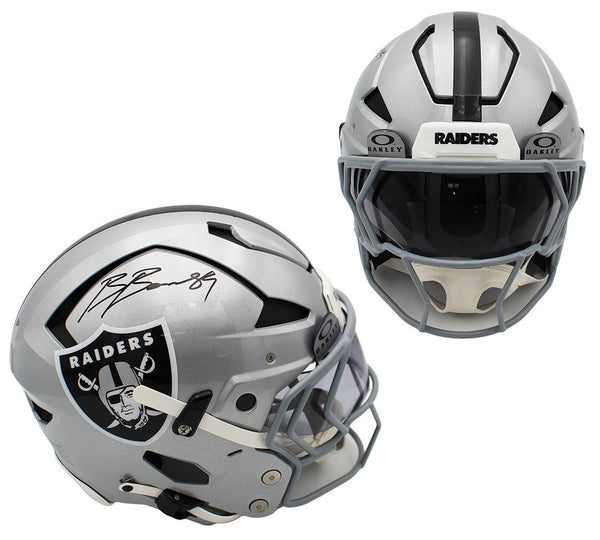 Brock Bowers Signed Las Vegas Raiders Axiom Authentic NFL Helmet