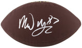 Raiders Michael Mayer Signed Wilson Super Grip Nfl Football BAS Witnessed