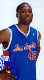 Elton Brand Signed Los Angeles Clippers Jersey (S.I) 2000 NBA Rookie of the Year