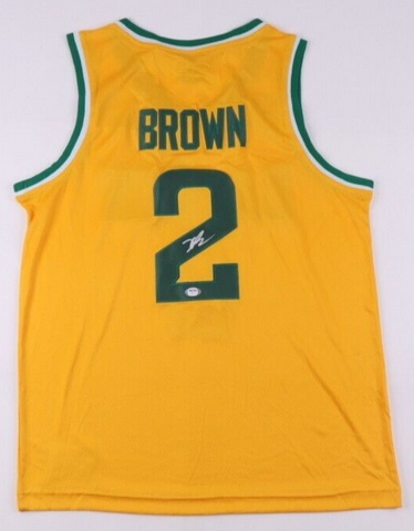 Kendall Brown Signed Baylor Bears Jersey (PSA COA) Indiana Pacers Power Forward