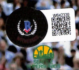 Shawn Kemp Autographed/Signed Seattle Super Sonics 8x10 Photo BAS 42870