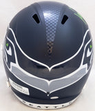 Uchenna Nwosu Signed Seahawks Blue Full Size Replica Speed Helmet MCS Holo