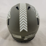 TRAVIS ETIENNE SIGNED JAGUARS F/S STS SPEED AUTHENTIC HELMET BECKETT