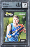 Mavericks Luka Doncic Signed 2018 Panini POTD Rookies #R3 RC Auto 10! BAS Slab