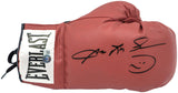 SUGAR RAY LEONARD AUTOGRAPHED RED EVERLAST RH BOXING GLOVE BECKETT 227971