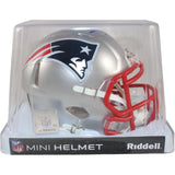 Christian Gonzalez Autographed New England Patriots Mini Helmet Beckett 50846
