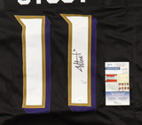 Jordan Stout Signed Ravens Jersey (JSA COA) Baltimore Punter / 2022 4th Rnd Pick