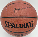 Buck Williams Autographed NBA Leather Basketball New Jersey Nets JSA #AZ56115