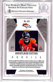 Courtland Sutton Signed 2018 Phoenix #115 Trading Card Beckett 38526