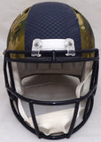 RUSSELL WILSON AUTOGRAPHED SEAHAWKS CAMO FULL SIZE HELMET RW & BECKETT 182232