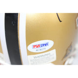 Len Dawson Bob Griese Autographed Purdue Boilers VSR4 Mini Helmet PSA 52738