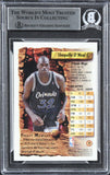 Magic Shaquille O'Neal Authentic Signed 1993 Finest #3 Card BAS Slabbed