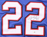 Fred Jackson Signed Bills Jersey (JSA) Buffalo's #3 All Time Leading Rusher
