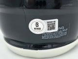 MICHAEL VICK AUTOGRAPHED EAGLES 2022 ALTERNATE BLACK MINI HELMET BECKETT 243632