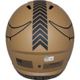 Randy Moss Autographed Minnesota Vikings F/S 23 Salute Helmet Beckett 43269