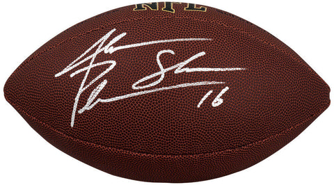 Jake Plummer Signed Wilson Super Grip Full Size NFL Football w/Snake - (SS COA)
