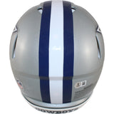 Michael Irvin Autographed Dallas Cowboys Authentic Helmet Beckett Witness 50892