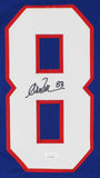 Andre Reed Authentic Signed Blue Pro Style Framed Jersey Autographed JSA Witness