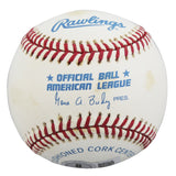 Indians Kenny Lofton Authentic Signed Gene Budig OAL Baseball BAS #BU64219