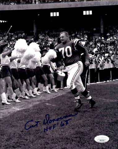 Art Donovan Baltimore Colts HOF Signed/Autographed 8x10 Photo JSA 161599