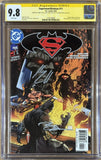 Ben Affleck Gal Gadot Henry Cavill Autographed Superman/Batman #11 CGC 9.8 56594