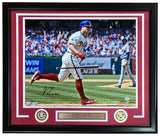 JT Realmuto Signed Framed 16x20 Philadelphia Phillies Photo Ring Bell Fanatics